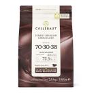 CALLEBAUT DARK CHOCOLATE CALLETS 70 PERCENT 2.5KG
