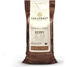 CALLEBAUT MILK CHOCOLATE CALLETS BULK 10KG